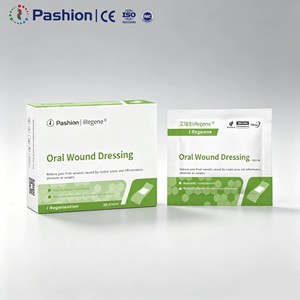 Apósito Intraoral Estéril y Cómodo con Certificación CE |   Parche Quirúrgico Oral Biodegradable para Heridas Orales Postoperatorias Dentales - Product Image 2