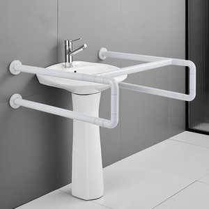 <b>Grab</b> <b>Bars</b> For Bathroom Wall Mounted Stainless Steel Anti Slip Modern Design For Elderly And Disabled 300 Jin Load Capacity - Product Image 4