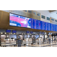 Panel LED 3D de 1.5 mm, Pantalla LED Flexible a Todo Color de 4K para Taxi, Pantalla Electrónica HD
