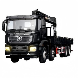 Camion-grue lourd Shacman 8x4 personnalisé, 25 tonnes, 40 tonnes, grue télescopique pour l'Afrique - Product Image 1