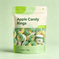 Bulk Jelly Fruit Flavored Perzik Flavored Halal Zoetzuur Snoep Gummy Candy