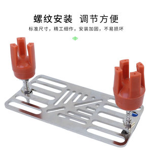 Bras robotique, outillage pneumatique, fixation, plaque en fer, réglage de la position multi-trous, support de montage, machine de moulage par injection - Product Image 3