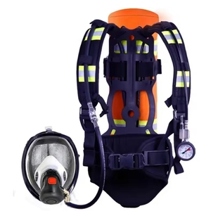 वायु श्वास उपकरण/एससीबीए एयर कंप्रेसर फायर फाइटर उपकरण श्वास उपकरण एससीबीए का उपयोग करके 60 मिनट - Product Image 2