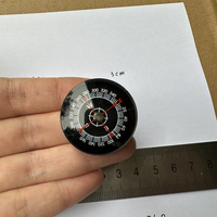 Kompas tombol Mini 30mm genggam portabel, kompas olahraga luar ruangan, berkemah, mendaki, Kompas bertahan hidup darurat