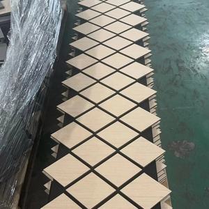 Panneaux muraux acoustiques en MDF personnalisables FEYT Factory, feutre insonorisant et bois, panneau mural décoratif intérieur pour bureau - Product Image 5