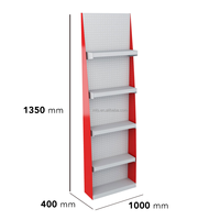 Tête de gondole Unité promotionnelle pour les étagères de supermarché Garnitures de magasin et présentoir pour l'épicerie au détail épicerie de proximité