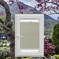 Tela de Celosía de Panal Ecológica Impermeable con Filtro de Luz de 20mm Estilo Liso Camel al por Mayor
