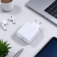 Adaptor Daya Profesional PD 45W 5V 3A 9V 2.25A 12V 1.8A Colokan EU untuk Tablet, Kamera, Speaker, dan Pengisi Daya Ponsel