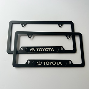 Marco de Matrícula <span class=keywords><strong>Cromado</strong></span> Personalizado de Alta Calidad, Soporte para Matrícula de Coche al por Mayor - Product Image 4