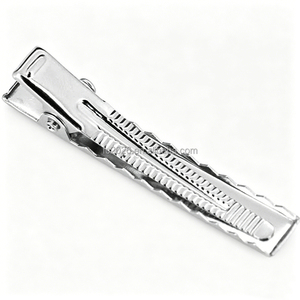 Pinces à <span class=keywords><strong>cheveux</strong></span> en métal rectangulaires lisses, base de barrette à <span class=keywords><strong>cheveux</strong></span> argentée vierge, pinces vierges <span class=keywords><strong>pour</strong></span> accessoires de <span class=keywords><strong>cheveux</strong></span> faits main DIY - Product Image 5