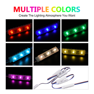 Módulos LED RGB 2835 Impermeables IP68 de 12V 6413 para Letreros Luminosos y Cajas de Luz - Product Image 2