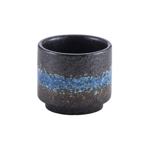 Tasse à café en céramique faite à la main de style japonais rétro 200 ml, vaisselle durable en poterie rustique vintage, design nordique simple pour le thé - Product Image 5