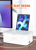 Multiprise universelle LDNIO SN5310 avec gestion intelligente, 5 prises (UK, US, EU), cordon de 2 m, rallonge électrique