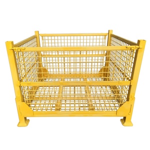 Robot Pallet Kết Cấu Thép Hàn Lồng Pallet Xếp Chồng Lên Nhau Hộp Kho Kim Loại - Product Image 4