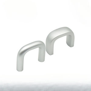 Mini Manija en Forma <span class=keywords><strong>de</strong></span> U <span class=keywords><strong>de</strong></span> Aluminio - Semicírculo para Dedos, Moderna y Simple, con Orificio 25/28.5/30/40 - Product Image 2