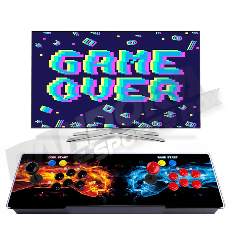 Retro Video Juego 220 3D + 6468 2D oyunlar Pandora e-spor 18s kutusu 6688 In 1 Joystick Arcade oyun konsolu