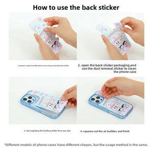 Carcasa Magnética para Teléfono con Espejo, Nuevo Estilo, con Panel Trasero Reutilizable <span class=keywords><strong>y</strong></span> Adhesivo, Diseño Personalizable DIY I18e I17 I16 - Product Image 2