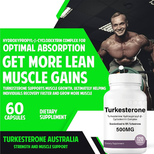 Faitury OEM turkesterone chế độ ăn uống bổ sung 500mg 120 viên nang 2% turkesterone viên nang - Product Image 4