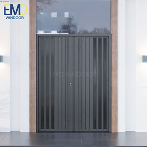 ประตูหน้ากระจกไร้กรอบพร้อมระบบพับได้ - Product Image 5