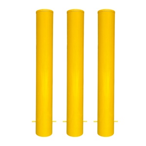 Tiêu chuẩn Úc Ngoài Trời Màu Vàng bollard cố định tĩnh bollard thép - Product Image 2