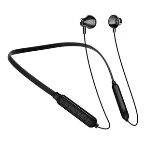 Dodoup S9 Neckband Headphones 9D Noise Reduction HIFI Stereo Hanging Ear Earphones Earbuds