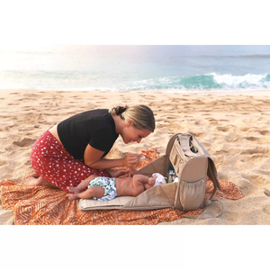 Grand sac à dos amovible pour les couches Poussette Caddy Pratique pour maman et papa Sac à main pour bébé Organisateur de couches Station à langer - Product Image 2