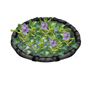 Circular <b>Pond</b> Plant Protector Floating Island Net Black Polyester Diameter 45 60 64 80 Plant Protection Garden <b>Netting</b> - Product Image 5