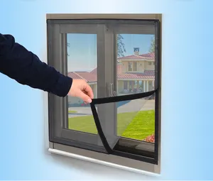Venta al por mayor cinta adhesiva de mosquito net-Nueva llegada de gancho y bucle de cinta adhesiva de mosquito net para ventana