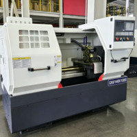 Torno CNC de Servicio Pesado CK6140 Fanuc/GSK de 380V, Torno de Cama Plana para Mecanizado de Piezas de Eje y Disco Metálicos