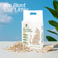 Litière pour chat en tofu compostable écologique, haute absorption, faible dispersion