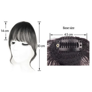 Offres Spéciales Front Français Naturel Cheveux <span class=keywords><strong>Frange</strong></span> <span class=keywords><strong>Frange</strong></span> Extension <span class=keywords><strong>Clip</strong></span> en Cheveux Humains Bang pour Un Usage Quotidien - Product Image 2