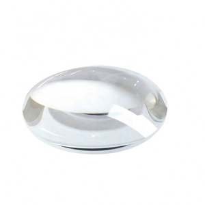 Lente biconvexa esférica de vidrio óptico de 40mm 50mm 60mm de alta calidad personalizada de fábrica - Product Image 1