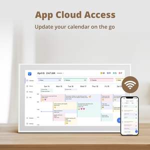 ปฏิทินดิจิทัล 15.6 นิ้ว 1920x1080 จอแสดงผล E-Calendar LCD 2GB 32GB ECalendar - Product Image 4