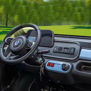 Hete 60V loodzuurbatterij of lithiumbatterij 1000W elektrische vierwieler tweedeurs vierpersoons mini-elektrische auto - Product Image 6