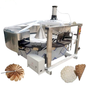 Automatic Production Line Rolled Sugar Cone Baking Maker Sugar Cone Baking Maker Snack Crispy <b>Egg</b> Roll Making <b>Machine</b> - Product Image 1