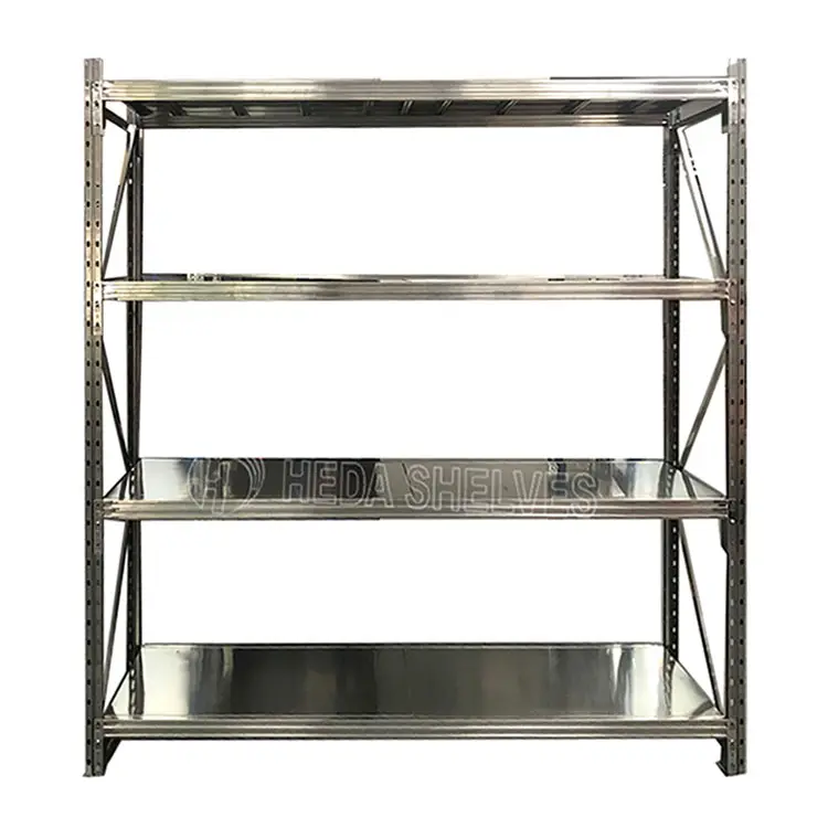 Adjustable Storage racking stainless steel shelf boltless steel rack