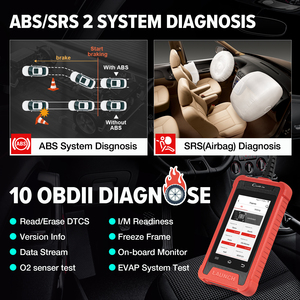 <span class=keywords><strong>Launch</strong></span> CRE205, Escáner de Diagnóstico para Sistemas ABS/SRS, Escáner de Motor, Escáner Automotriz <span class=keywords><strong>Profesional</strong></span>, Actualización Gratuita - Product Image 3
