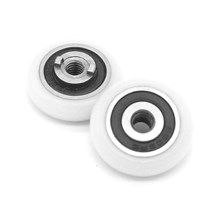 Chất Lượng Cao Cửa Tắm Con Lăn Bánh Xe 420 Thép Không Gỉ POM M6 Vít 605RS 4X19X7.1Mm Gói Ròng Rọc Nhựa - Product Image 6