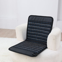 Vente directe d'usine 39*19.5 pouces PEMF améthyste cristal infrarouge lointain tapis de chaise de thérapie thermique pour chaud