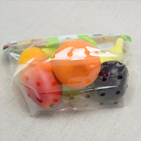 Sacs d'emballage pour fruits à micro perforation avec trous d'aération et poignée de transport