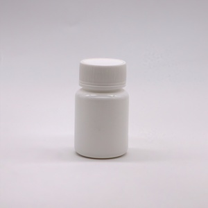 Flacon à pilules en plastique blanc personnalisé, conteneur pour capsules de médicaments en HDPE, emballage pharmaceutique, résistant à l'humidité, avec bouchon résistant aux enfants - Product Image 4