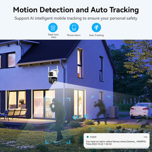 ICsee 6MP Dual Lens Wireless <b>PTZ</b> <b>CCTV</b> <b>Camera</b> with 4K IP66 Tracking WiFi Cloud & Memory Card Storage - Product Image 2