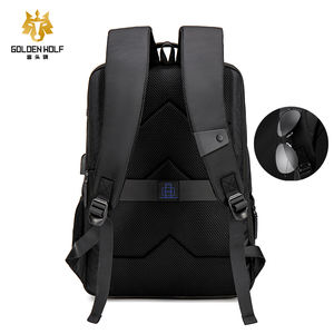 <span class=keywords><strong>Mochila</strong></span> <span class=keywords><strong>Arctic</strong></span> <span class=keywords><strong>Hunter</strong></span>, Expandible, Impermeable, para Negocios, Personalizable, con Puerto USB para Carga de Laptop, <span class=keywords><strong>Mochila</strong></span> para Hombre, Negra - Product Image 4