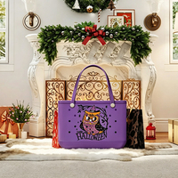 Sacs fourre-tout en EVA imperméables grande capacité pour Noël et Halloween, sacs de plage personnalisables avec logo, vente en gros