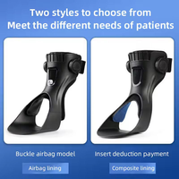 Attelle de nuit améliorée Aofit, stabilisateur de cheville, orthèse de pied avec airbag gonflable pour le soutien du pied tombant