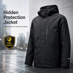 Chaqueta de Seguridad Resistente a Cortes de PE, Nivel 5, Protección Contra Vapores, Ropa de Trabajo Industrial, Precio de Fábrica al Por Mayor, Personalizable - Product Image 6