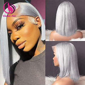 Parrucca anteriore in pizzo a riccia corta HD in pizzo trasparente Bob <span class=keywords><strong>capelli</strong></span> mossi parrucca, <span class=keywords><strong>capelli</strong></span> brasiliani parrucche con <span class=keywords><strong>capelli</strong></span> da bambino per donne ogni giorno - Product Image 3