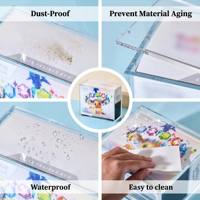 Boîte de protection en acrylique sans acide pour ETB Elite Trainer Box, boîte de protection scellée pour un stockage à long terme