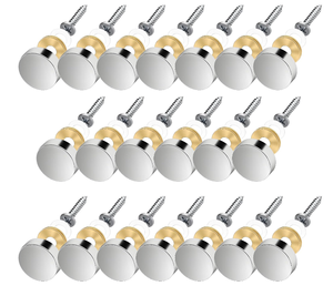 Vis à miroir en laiton avec capuchon décoratif, clous à miroir pour accessoires de salle de bain - Product Image 2