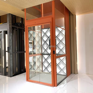 Небольшой домашний Лифт Для дома-2/3 пол компактный дизайн с лестничными подъемниками и умной системой тяговых подъемников мини-Лифт - Product Image 5